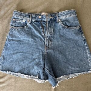 Everlane A-line denim short